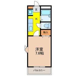 ガーデンヒルズ壱番館の物件間取画像